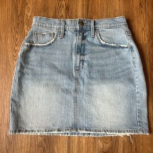 Universal Thread Light Blue Denim Mini Skirt